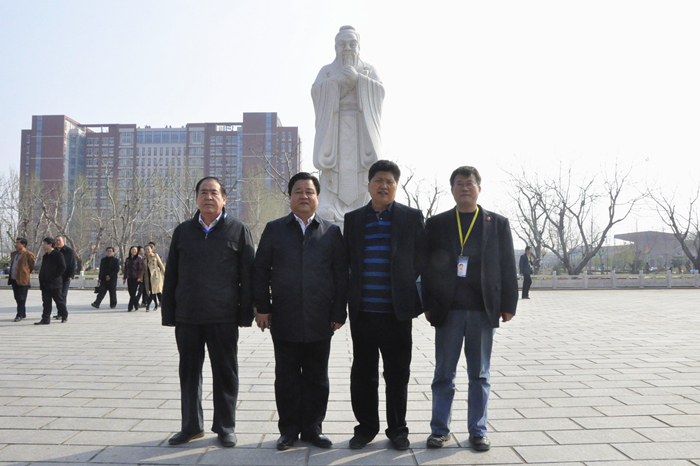 衡水市武邑县领导来我校参观访问