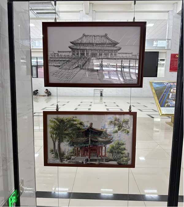 太阳集团tcy8722艺术学院 环境设计专业故宫研学交流展