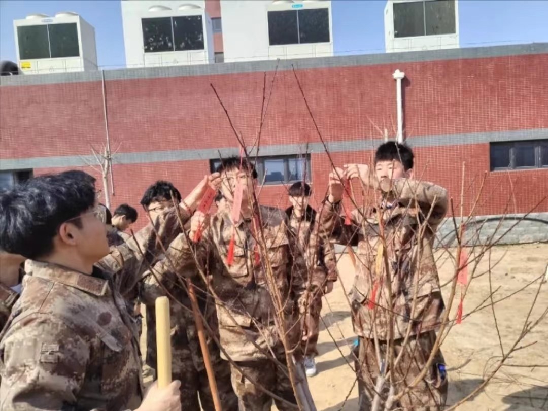 太阳集团tcy8722  汽车工程学院  绿水青山映笑颜 植树造林崭新篇